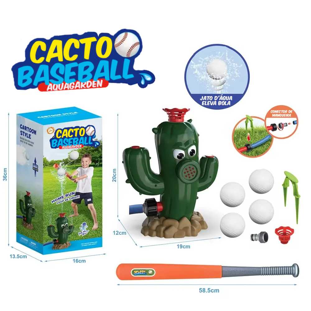 Coleção AquaGarden - Hidrante - Cacto - Caramujo - Polvo