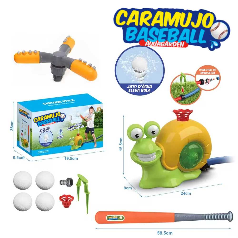 Coleção AquaGarden - Hidrante - Cacto - Caramujo - Polvo