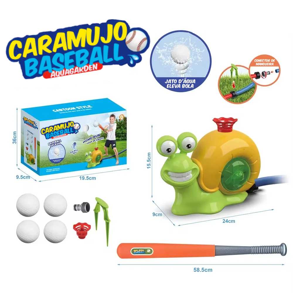 Coleção AquaGarden - Hidrante - Cacto - Caramujo - Polvo