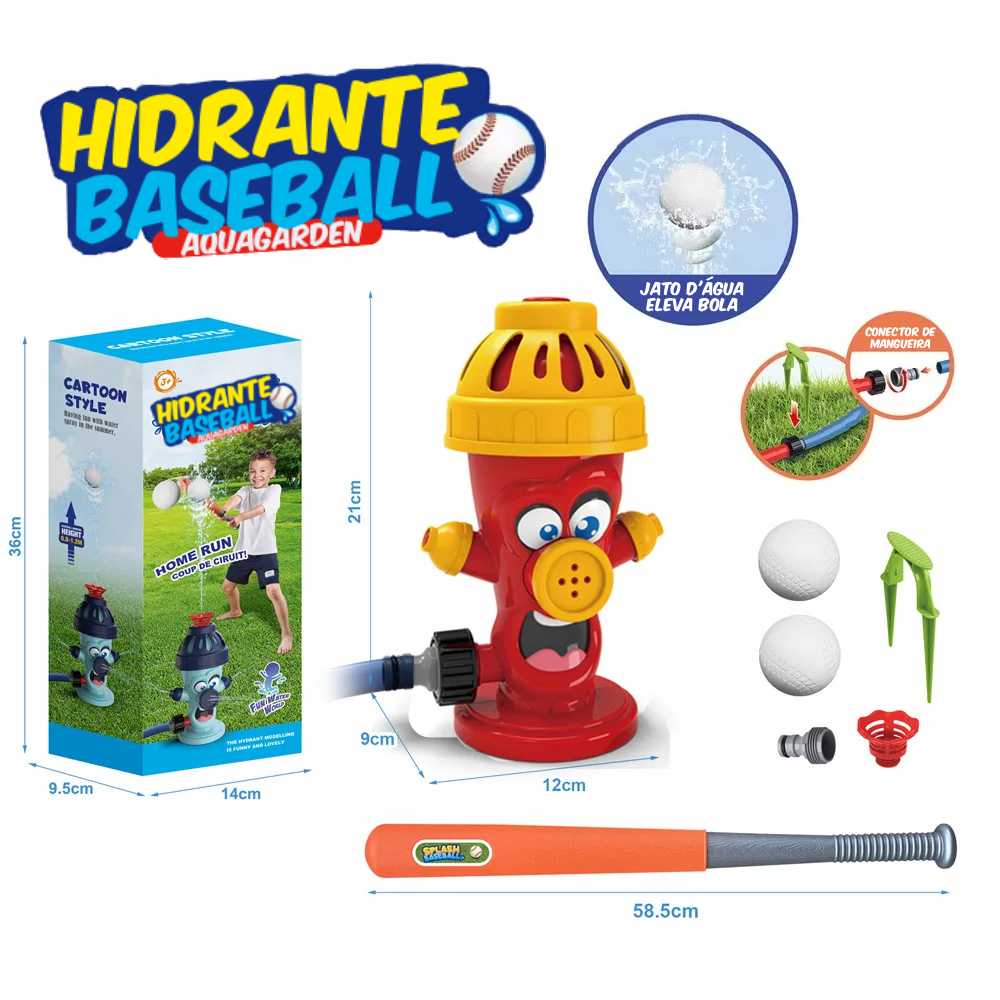 Coleção AquaGarden - Hidrante - Cacto - Caramujo - Polvo