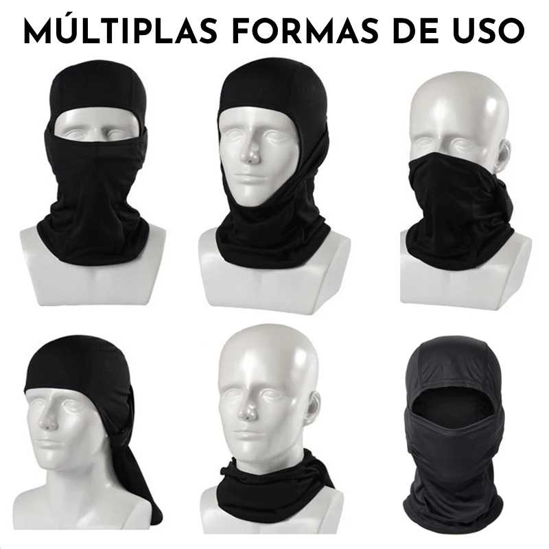 Balaclava Global Tático - Militar, Segurança, Moto, Caça, Pesca, Esporte e Aventura