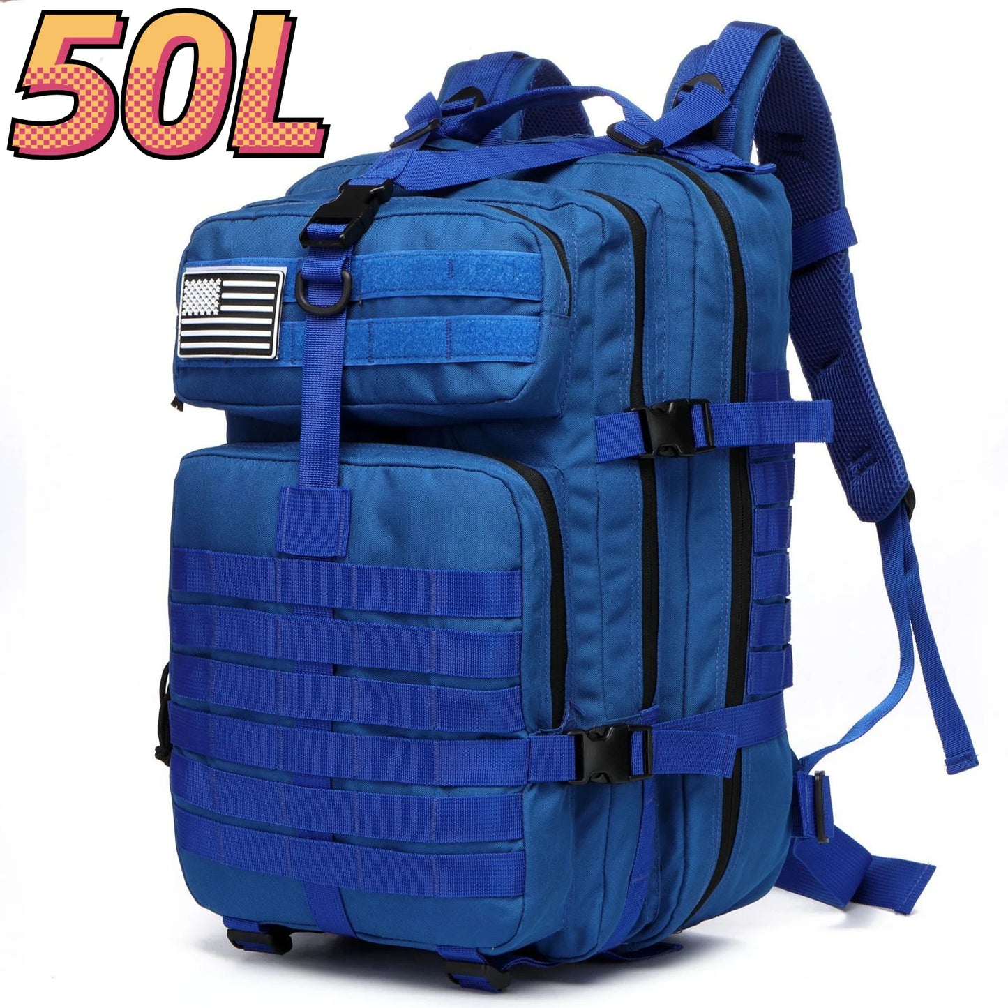 Mochila Militar Adventure - A Prova D'Água - Capacidade de 25 e 50 Litros - Diversas Cores