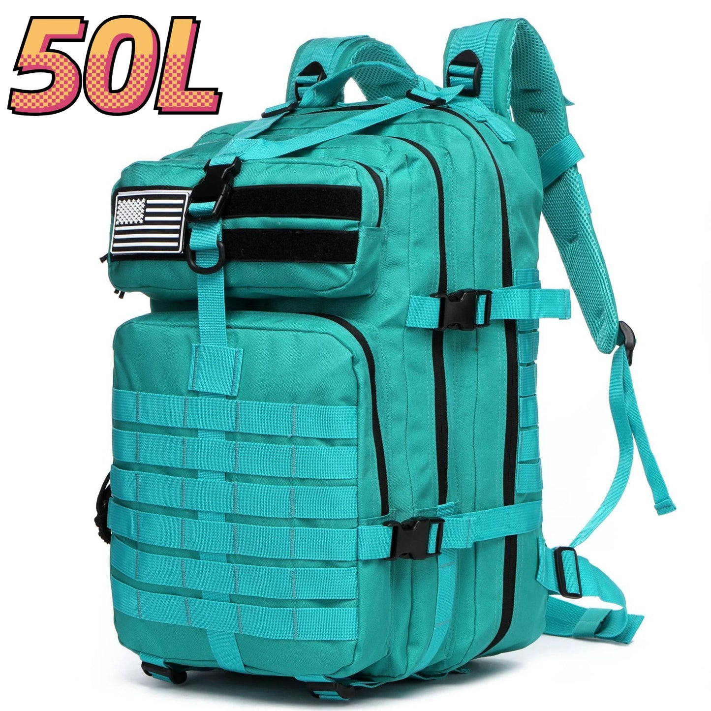 Mochila Militar Adventure - A Prova D'Água - Capacidade de 25 e 50 Litros - Diversas Cores