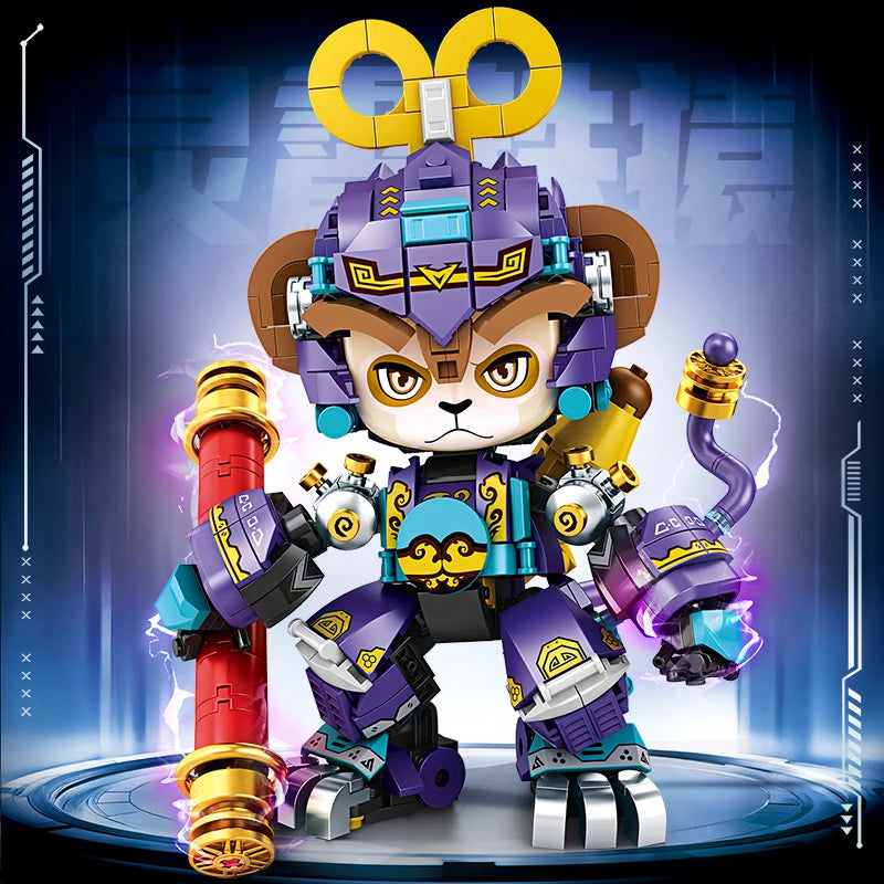 Heróis Zoodiacos - Robôs Animais Novidade 2025 Blocos para Montar