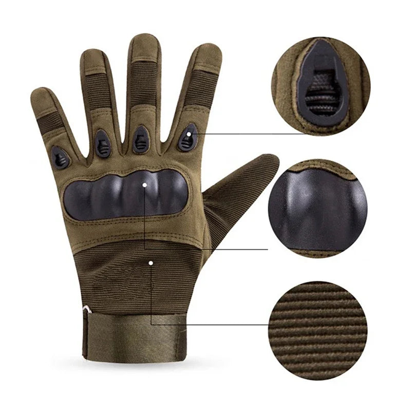 PowerHand Luva Tática Militar, Moto, Esportes Radicais, Ciclismo, Proteção para o trabalho no dia a dia