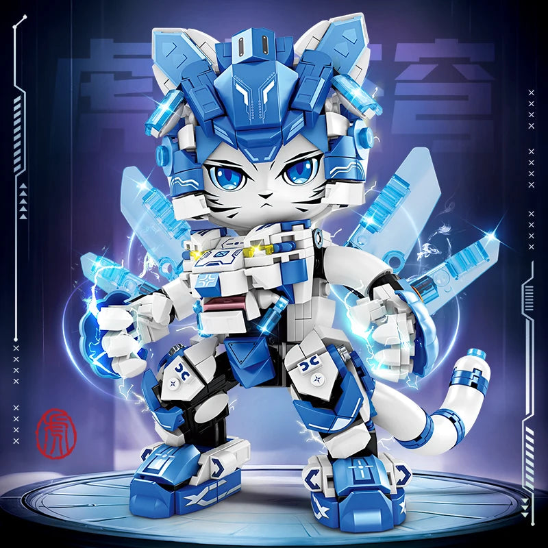 Heróis Zoodiacos - Robôs Animais Novidade 2025 Blocos para Montar