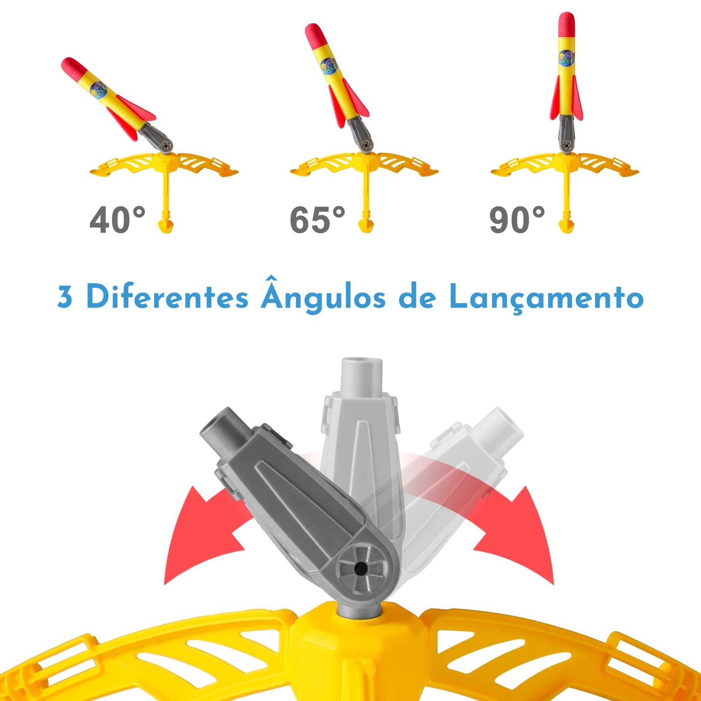 Rocket Star - Foguete de Espuma com propulsão a ar